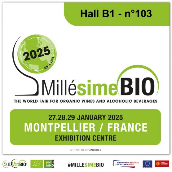 Millésime Bio 2025 - Hall B1 N°103