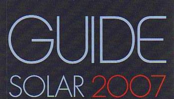 Guide 2007 - Solar Bio - 2006