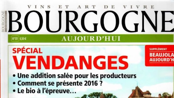 Bourgogne Aujourd'hui - 2016